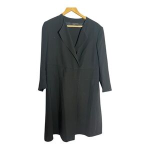 Akris Elegant Black Blazer, Elevated Look, Office Chic - Size M